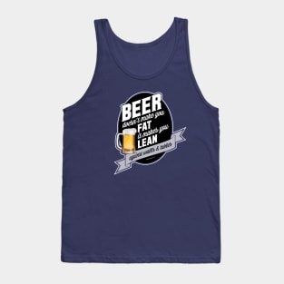 Beer Makes You Lean Tank Top